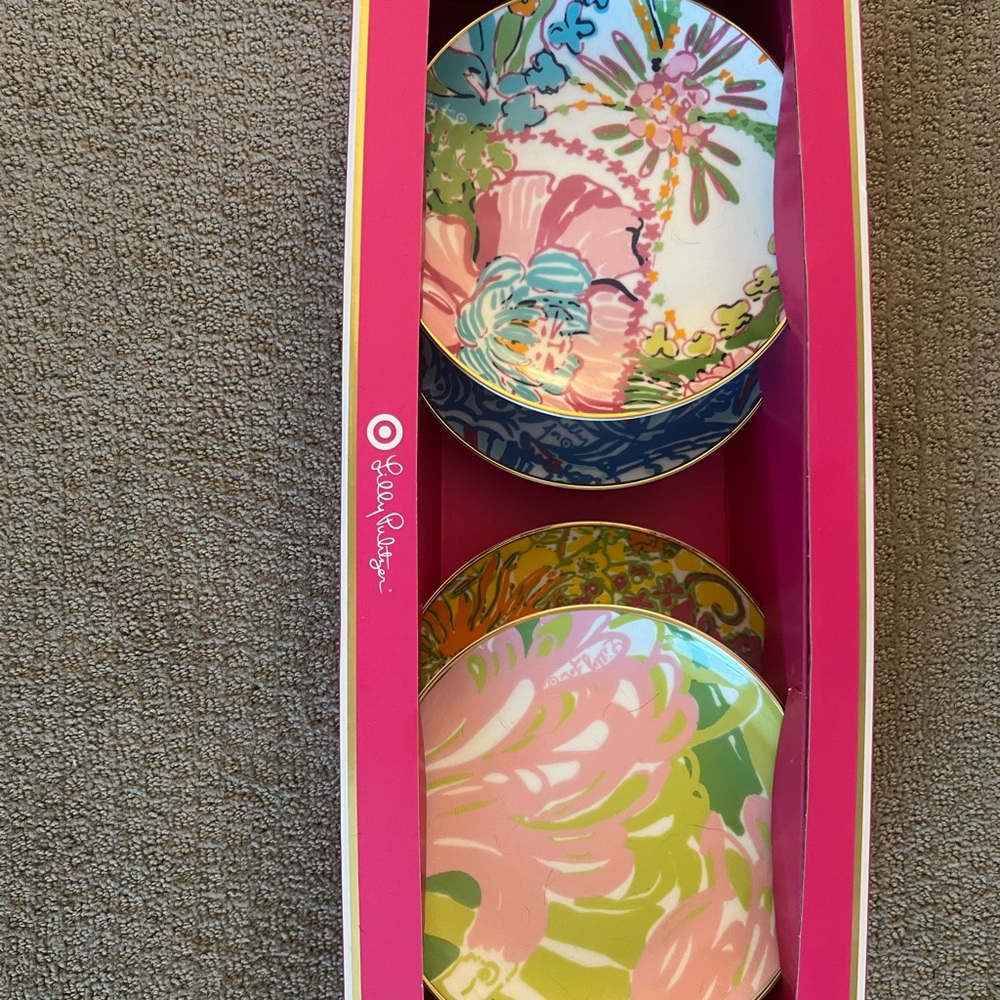 Lilly Pulitzer Set of 4 App/Dessert Plate 7inch